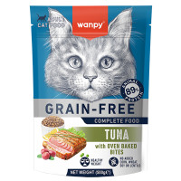 Сухой беззерновой корм Wanpy (Ванпи) Adult Cat Grain Free Tuna для взрослых кошек с тунцом, 0,5 кг