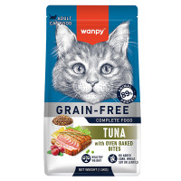 Сухой беззерновой корм Wanpy (Ванпи) Adult Cat Grain Free Tuna для взрослых кошек с тунцом, 1,5 кг