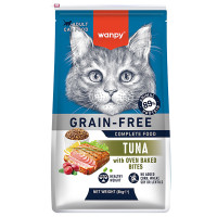 Сухий беззерновий корм Wanpy (Ванпі) Adult Cat Grain Free Tuna для дорослих котів з тунцем, 8 кг