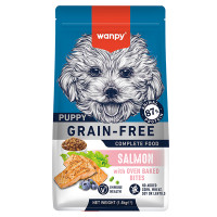 Сухий беззерновий корм Wanpy (Ванпі) Puppy Grain Free Salmon для цуценят з лососем, 1,5 кг