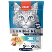 Сухий беззерновий корм Wanpy (Ванпі) Adult Cat Grain Free Chicken для дорослих котів з куркою, 0,5 кг