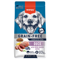 Сухий беззерновий корм Wanpy (Ванпі) Grain Free Duck для дорослих собак з качкою, 1,5 кг