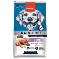 Сухий беззерновий корм Wanpy (Ванпі) Grain Free Duck для дорослих собак з качкою, 12 кг