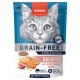 Сухий беззерновий корм Wanpy (Ванпі) Adult Cat Grain Free Salmon для дорослих котів з лососем, 0,5 кг