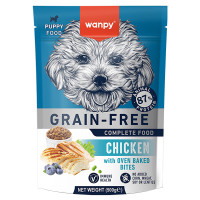 Сухий беззерновий корм Wanpy (Ванпі) Puppy Grain Free Chicken для цуценят з куркою, 0,5 кг