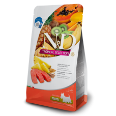 Сухий корм Farmina (Фарміна) Dog Low Grain Salmon & Tropical Fruits Adult Mini для дорослих собак міні порід з лососем та тропічними фруктами 1,5 кг