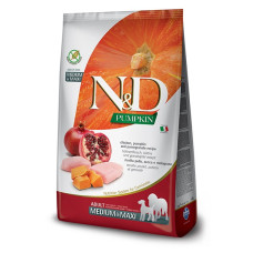Сухий беззерновий корм Farmina (Фарміна) Dog Grain Free Chicken & Pomegranate Adult Medium & Maxi для собак з куркою та гранатом 12 кг