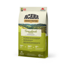 Сухий корм Acana Акана Grasslands Recipe для собак усіх порід ягня, качка, оселедець та індичка