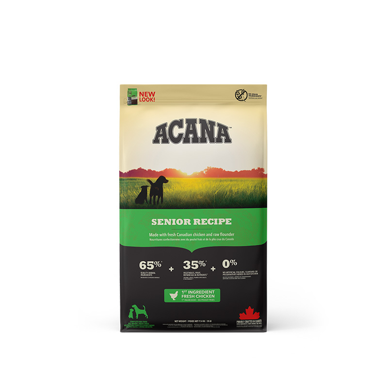 Сухий корм Acana Акана Senior Recipe для собак усіх порід старше 7 років з курчам та індичкою