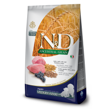 Сухий корм Farmina (Фарміна) Dog Low Grain Lamb & Blueberry Puppy Medium & Maxi з ягням та чорницею для цуценят середніх та великих порід 2.5 кг