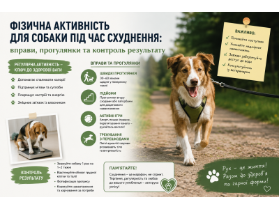 Фізична активність для собаки під час схуднення: вправи, прогулянки та контроль результату