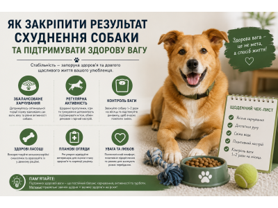 Як закріпити результат схуднення собаки та підтримувати здорову вагу